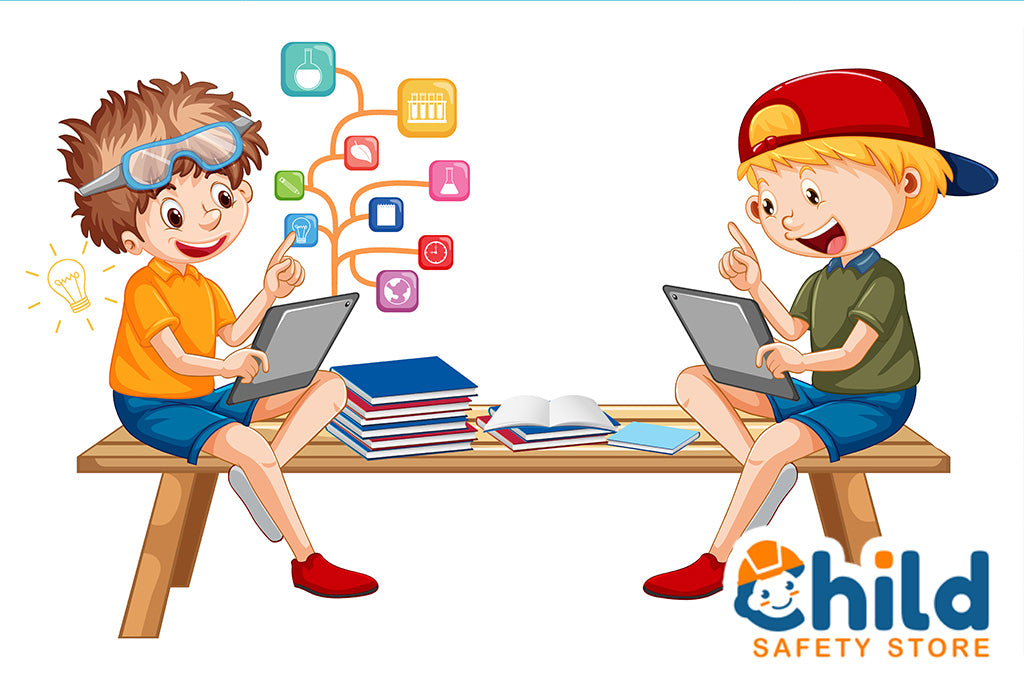Illustration of Ways Reduce Tablet Usage In Children