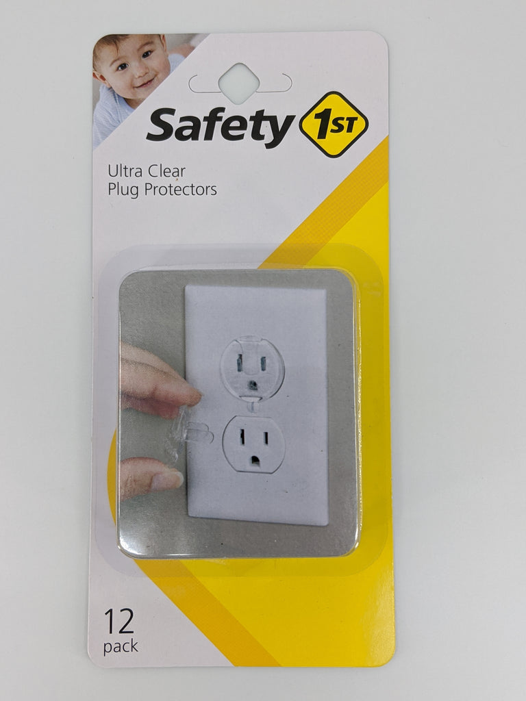 Safety 1st Ultra Clear Plug Protectors (18-Pack) HS230 - The Home Depot