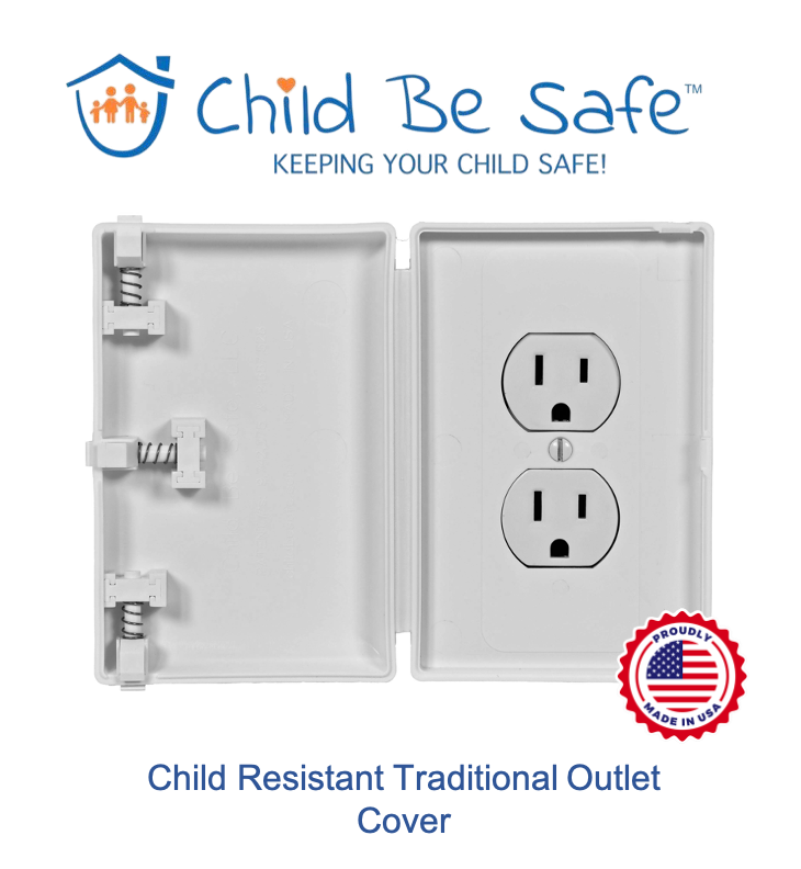 Child Be Safe Traditional Electrical Outlet Cover, Outlet Covers