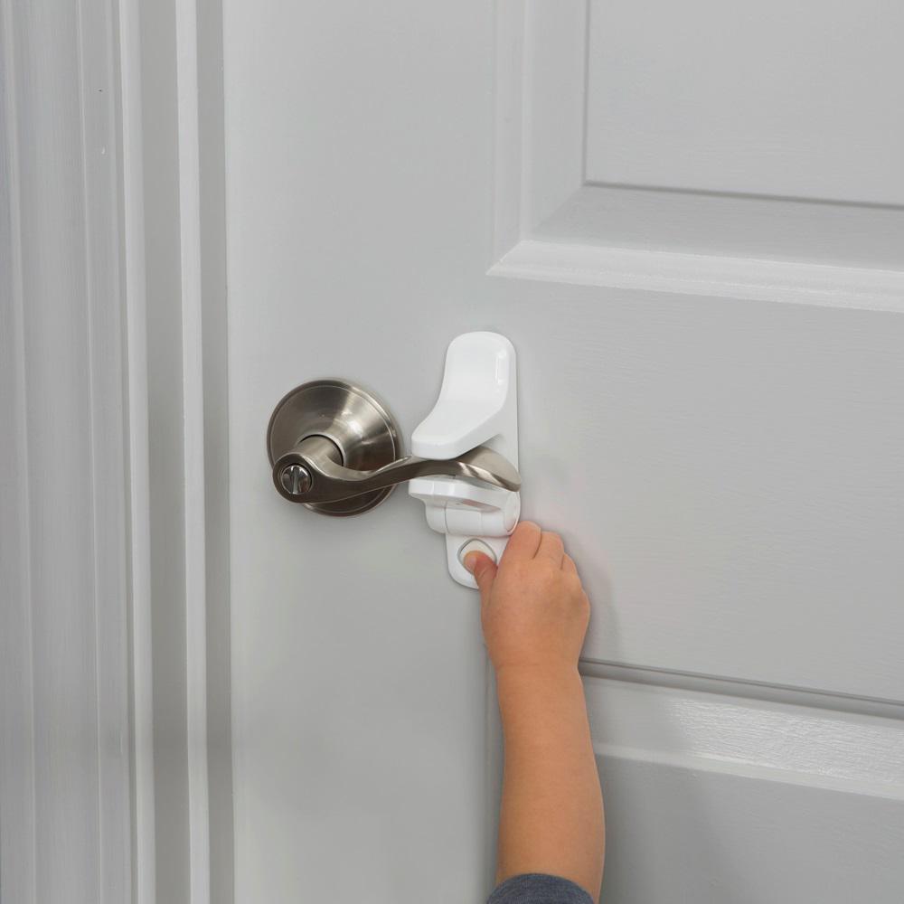 1x door lock latch Door Security Devices Child Safety Locks Doors Kids Suit  USA