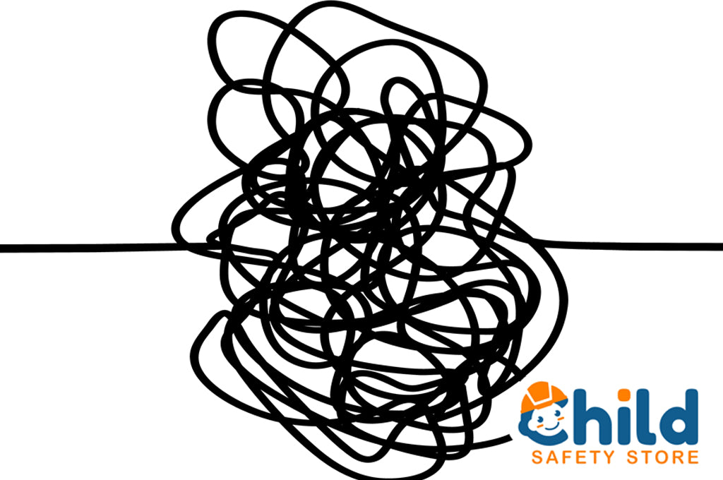 Strangulation Safety Tangled Cords and Kids — Child Safety Store
