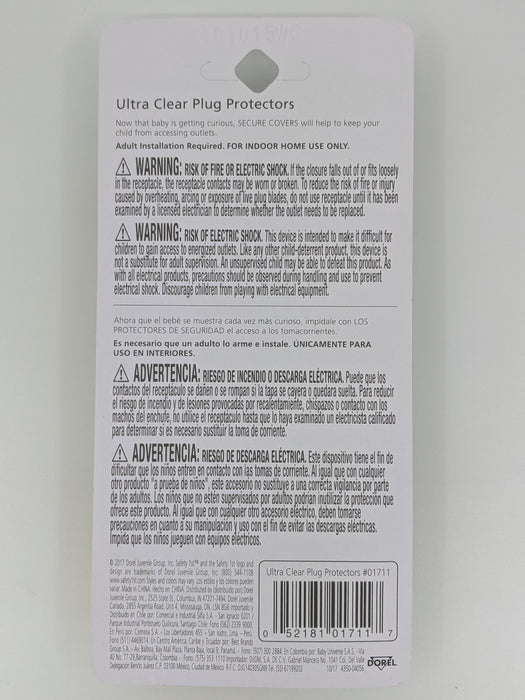 Safety 1st Ultra Clear Plug Protectors