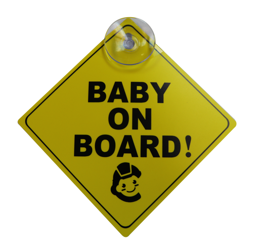 Child Safety Store - Baby On Board Sign (1 Pack)