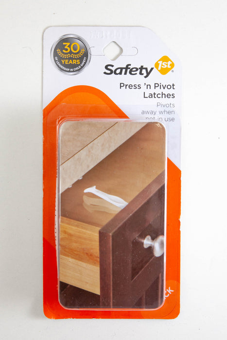 Safety 1st Press 'n Pivot Latches | 4 Pk
